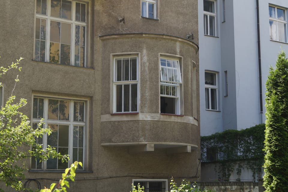 Laichterův dům, pohled z vnitrobloku | Foto: Radio Prague International Laichterův dům, pohled z vnitrobloku | Foto: Radio Prague International