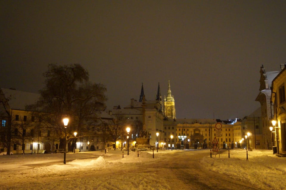 Pražský hrad, Hradčanské náměstí, foto: archiv Radio Prague International Pražský hrad, Hradčanské náměstí, foto: archiv Radio Prague International