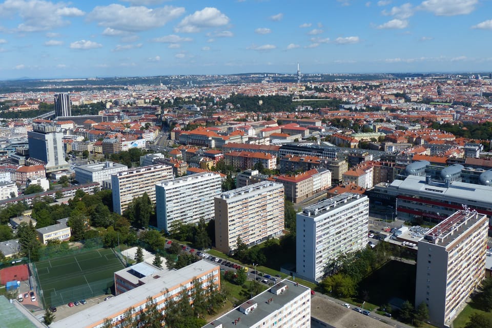 Praha z výšky, foto: Klára Stejskalová Praha z výšky, foto: Klára Stejskalová
