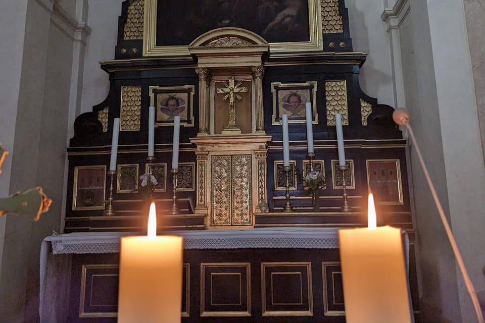 Kostel sv. Rocha u Olšanských hřbitovů | Foto: Štěpánka Budková, Radio Prague International Kostel sv. Rocha u Olšanských hřbitovů | Foto: Štěpánka Budková, Radio Prague International
