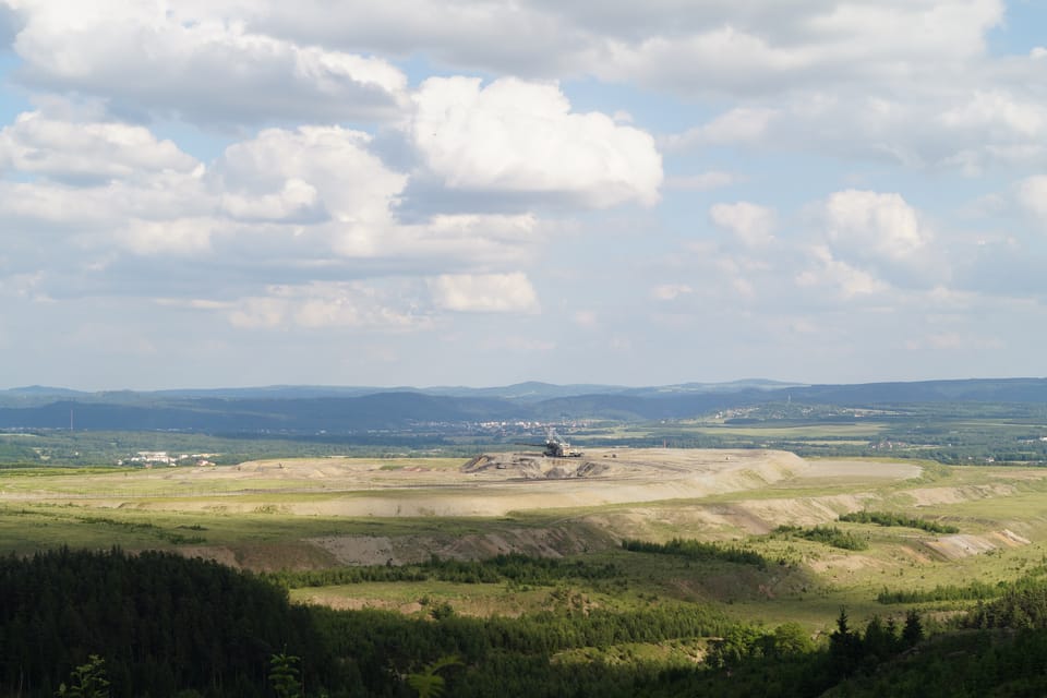 Smolnická výsypka nedaleko Sokolova | Foto: Miloš Turek,  Radio Prague International