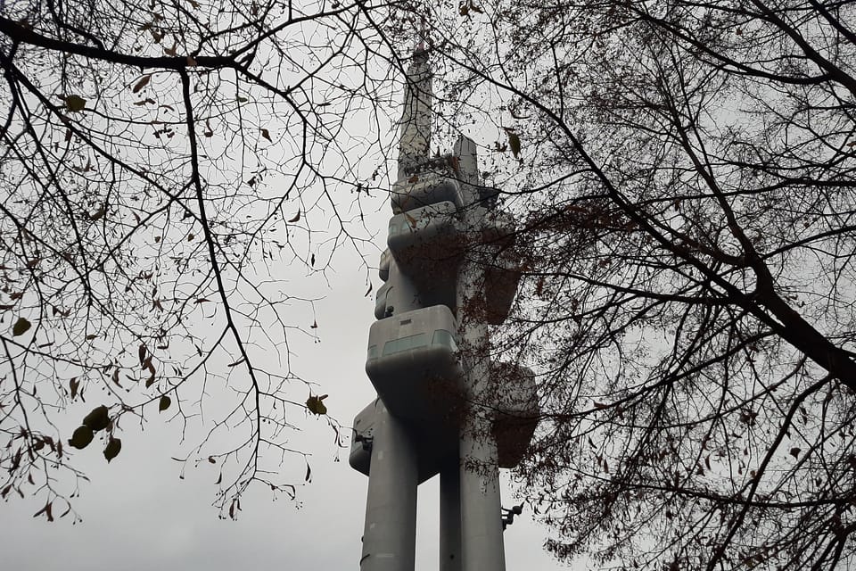Žižkovský vysílač, foto: Lenka Žižková Žižkovský vysílač, foto: Lenka Žižková
